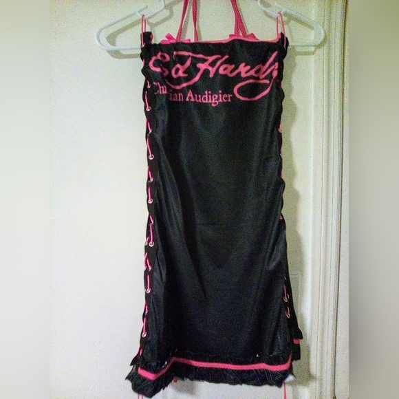 Ed Hardy Multicolor Skull Flame Dress - Picture 2 of 2